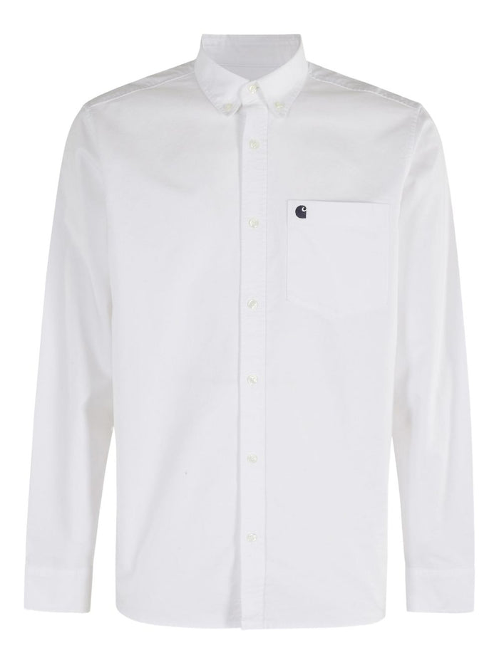 Carhartt Wip Madison Uomo Camicia Bianco 1