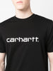 Carhartt Black Men's T-shirt with Logo Print 4