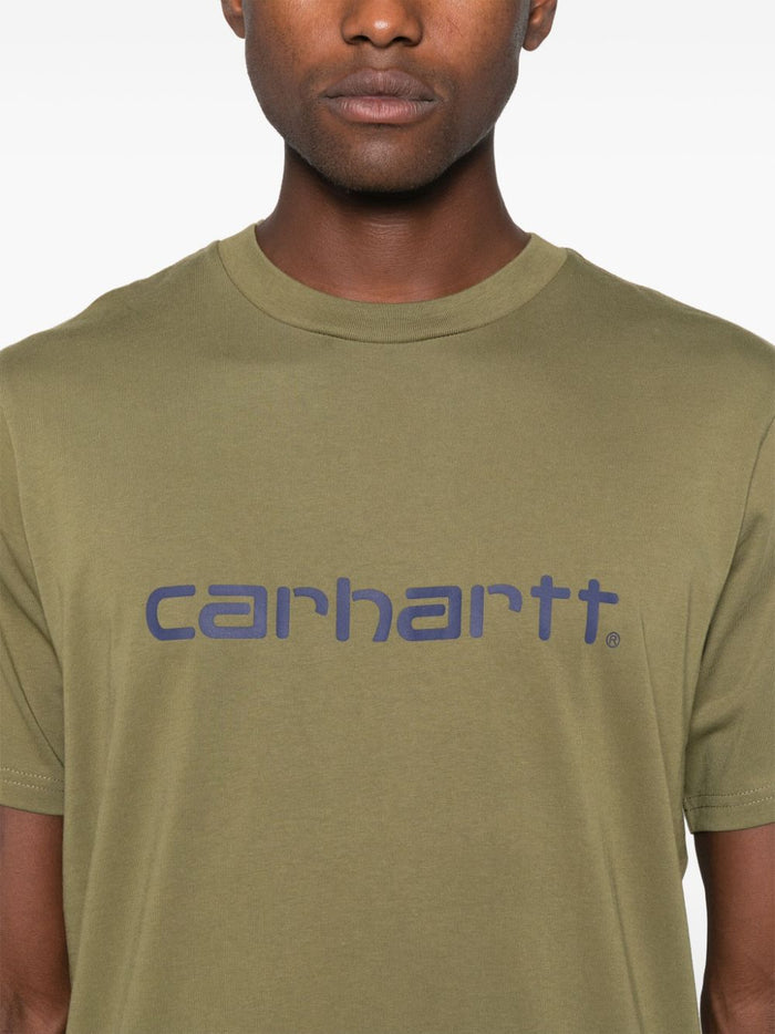Carhartt WIP T-shirt Uomo Stampa Logo 4