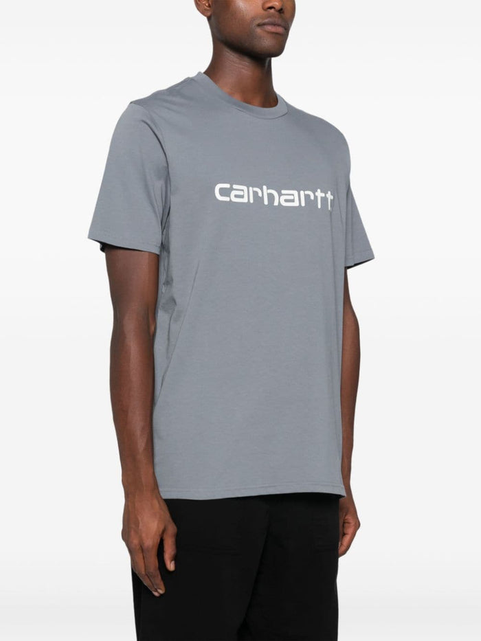 Carhartt T-shirt Grigio Uomo Stampa Logo 2