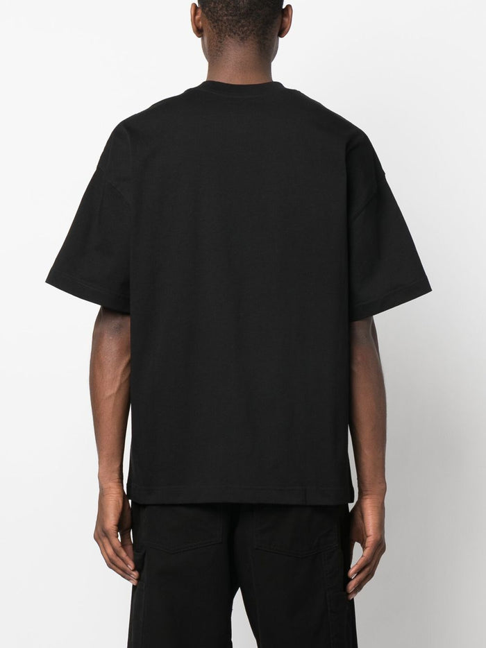 Carhartt Wip T-shirt Nero Uomo Link Script 3