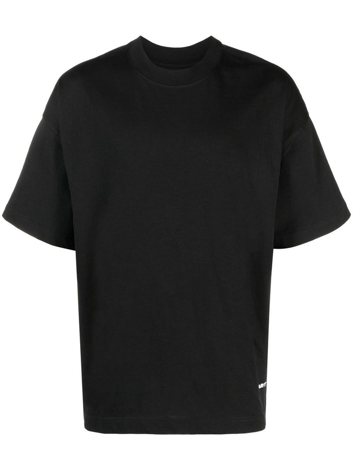 Carhartt Wip T-shirt Nero Uomo Link Script 5