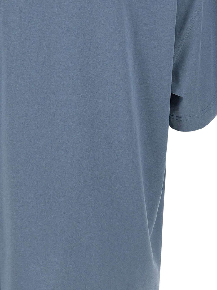 Carhartt Wip T-shirt Link Script Uomo Blu 4