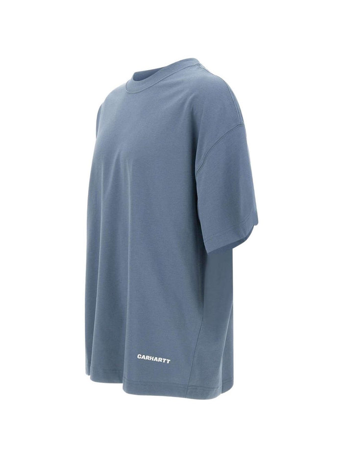 Carhartt Wip T-shirt Link Script Uomo Blu 2