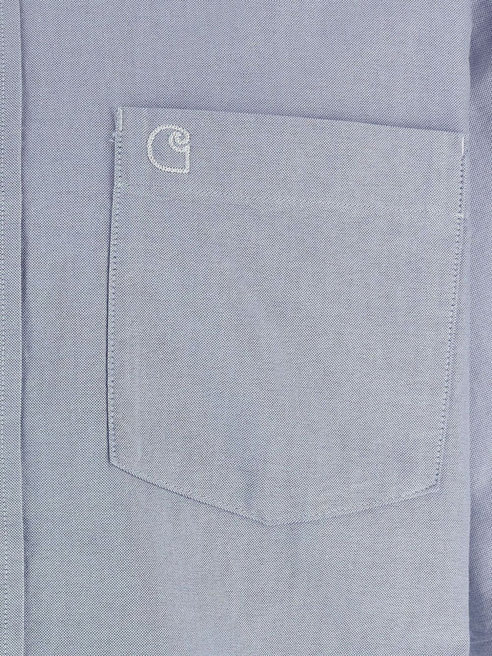 Carhartt Wip Camicia Braxton Uomo Celeste 4