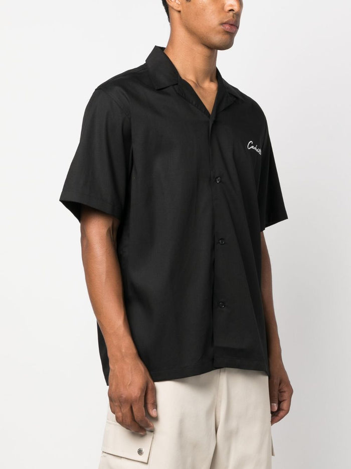 Carhartt Wip Camicia Delray Uomo Nero 1