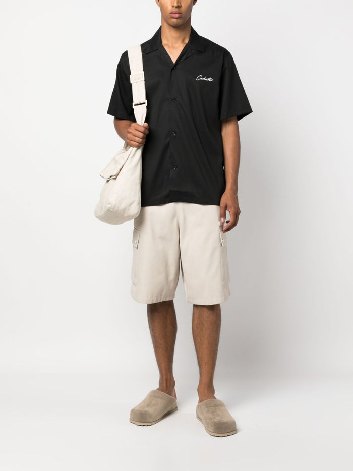 Carhartt Wip Camicia Delray Uomo Nero 2