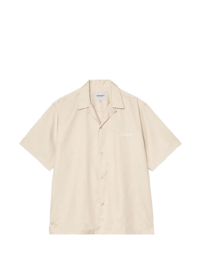 Carhartt Wip Camicia Delray Uomo Beige 1