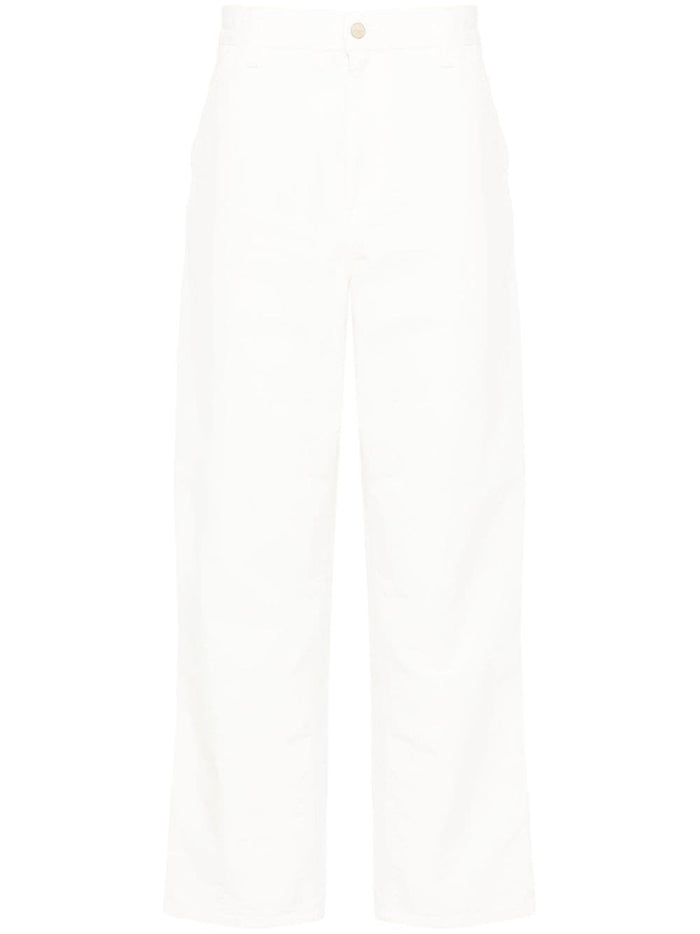 Carhartt WIP Single Knee Uomo Pantalone Bianco 5