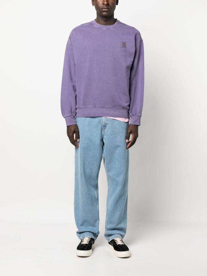 Carhartt WIP Jeans Blu Uomo Smith Lavaggio Chiaro 1