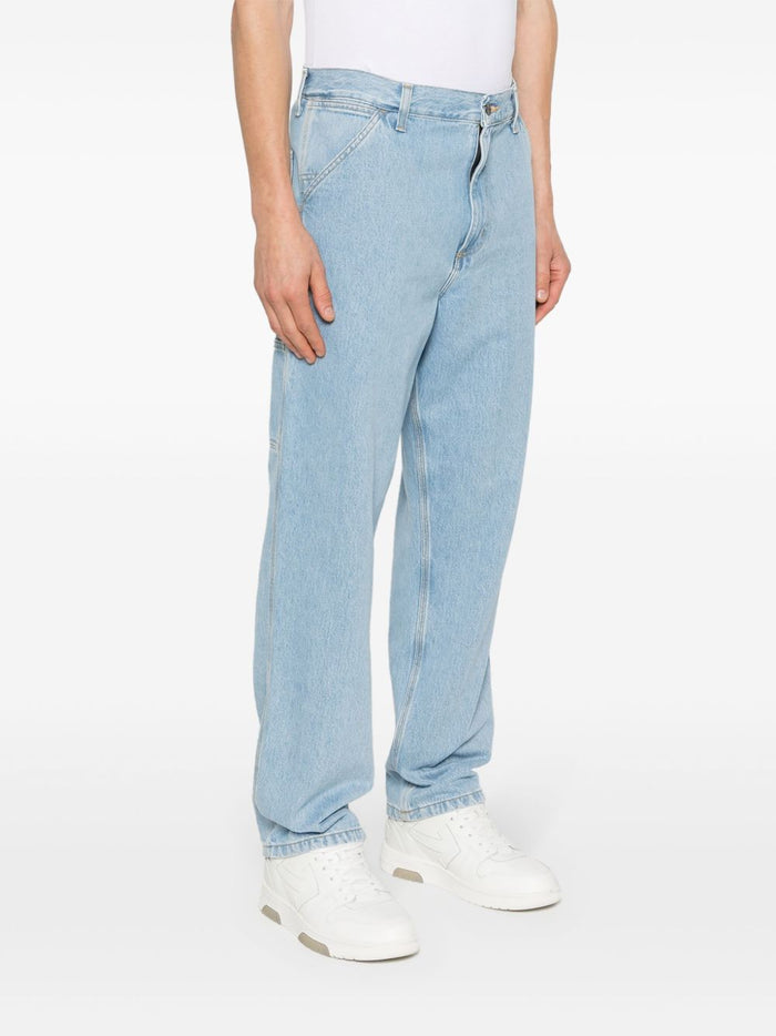 Carhartt Wip Men's Blue Pants 2