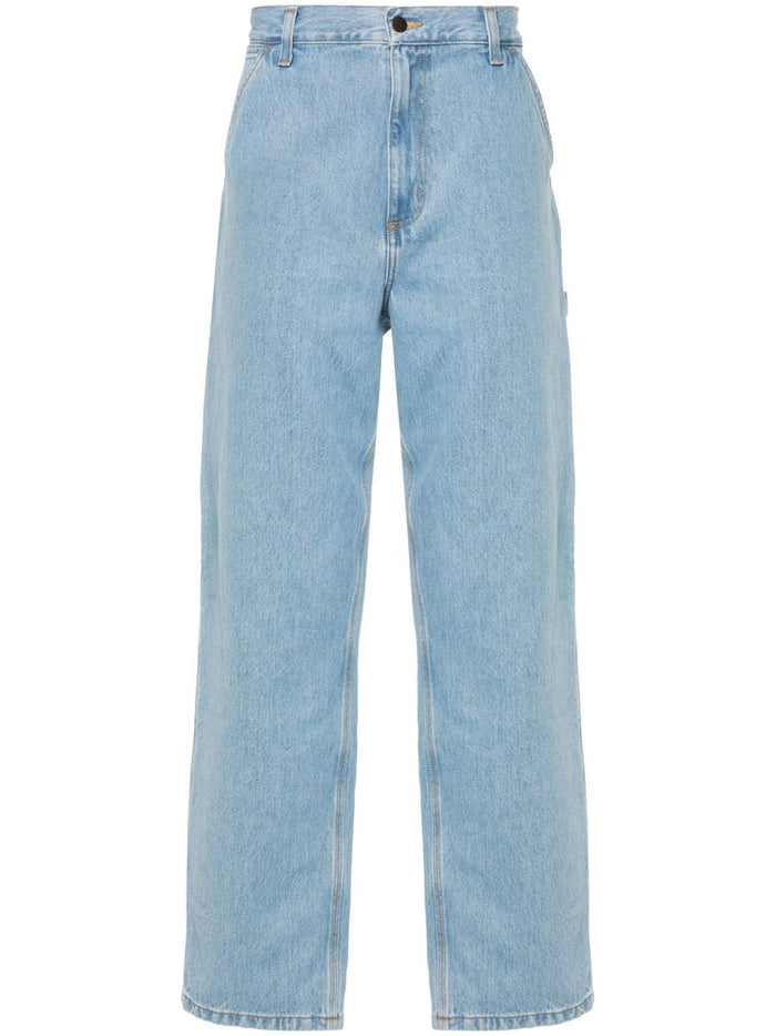 Carhartt Wip Jeans Blu Uomo Single Knee 5