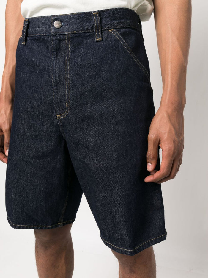 Carhartt WIP Men's Blue Single Knee Shorts 4