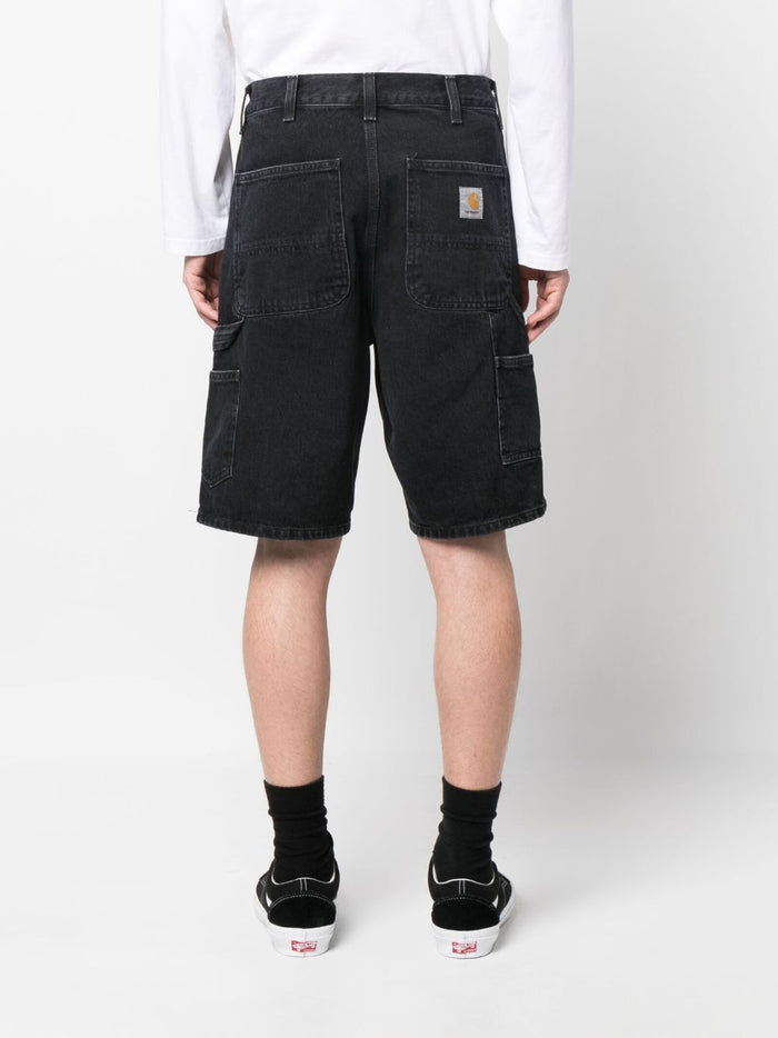 Carhartt Wip Short Nero Uomo Single Knee 3