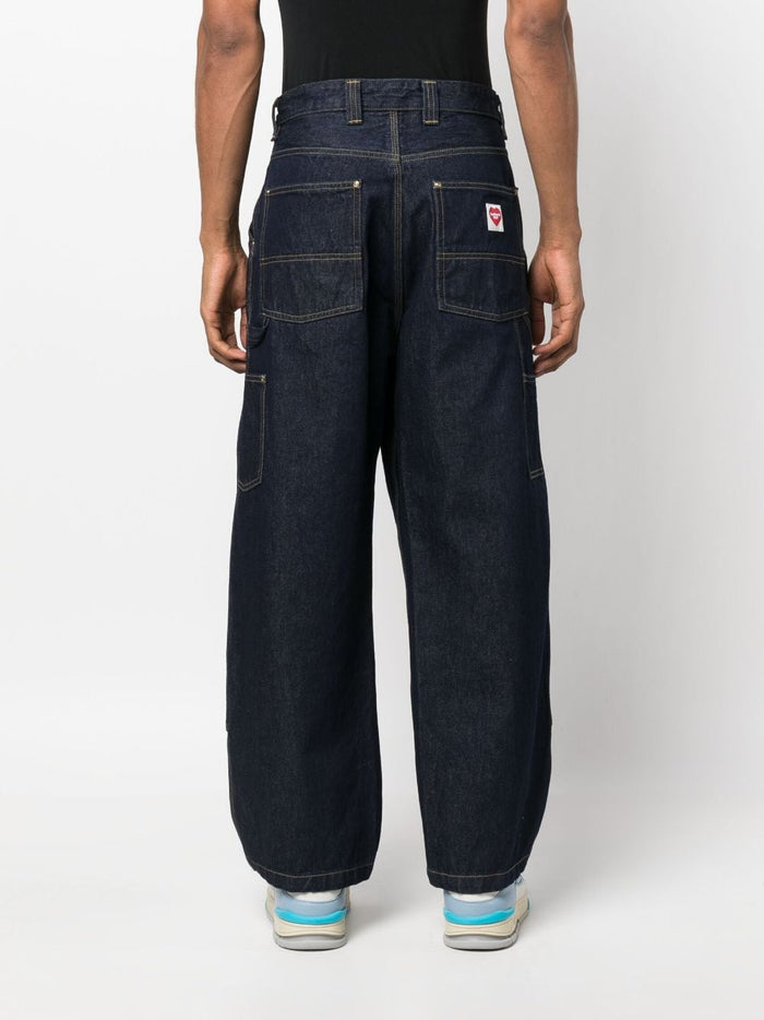 Carhartt WIP Nash Double Knee Uomo Jeans Blu 3