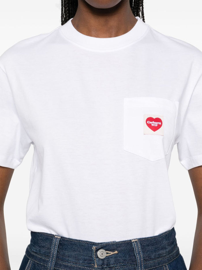 Carhartt Wip T-shirt Bianco Donna 3
