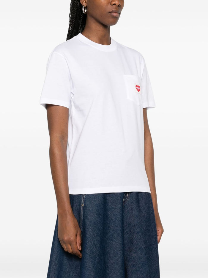 Carhartt Wip T-shirt Bianco Donna 4