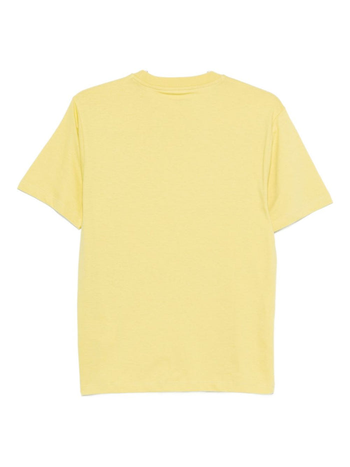 Carhartt Wip Donna T-shirt Giallo Tasca sul Petto 2