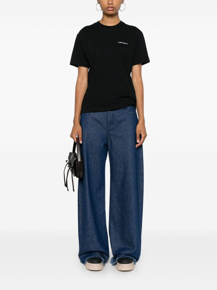 Carhartt Wip T-shirt Nero Donna 5