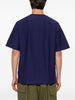 Carhartt T-shirt Blu Uomo Patch sul Fondo 3