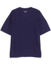 Carhartt T-shirt Blu Uomo Patch sul Fondo 5