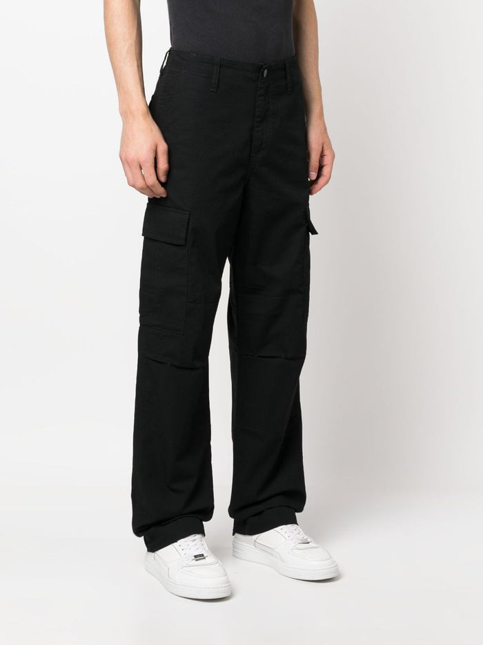 Carhartt WIP Ripstop Cargo Uomo Pantalone Nero 1