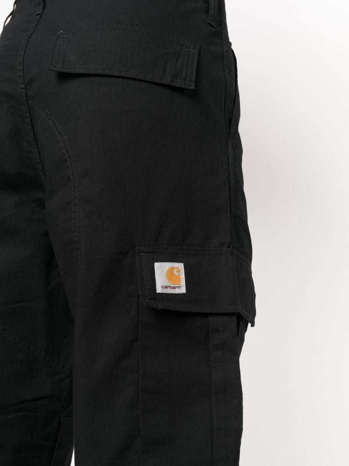 Carhartt WIP Ripstop Cargo Uomo Pantalone Nero 4
