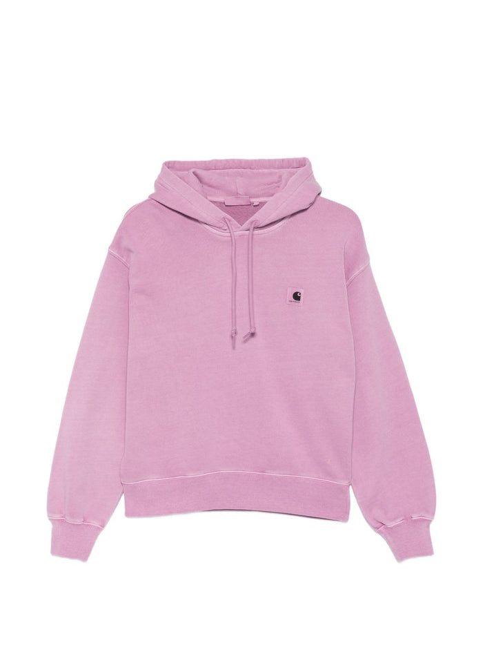 Carhartt Wip Felpa Cappuccio Donna Viola 1