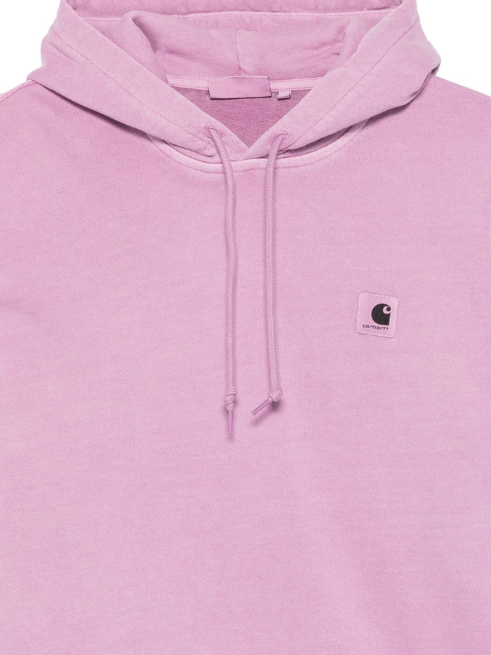 Carhartt Wip Felpa Cappuccio Donna Viola 3