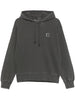 Carhartt Sweatshirt Grey Women Patch Logo 1