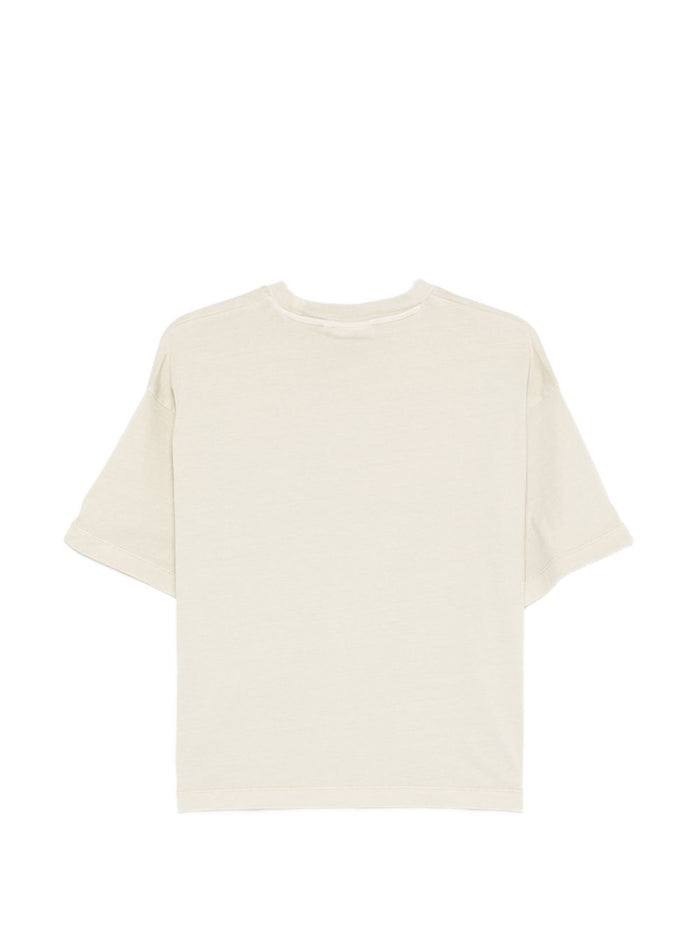 Carhartt Wip T-shirt Patch Logo Donna Grigio 2