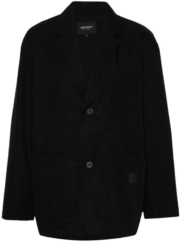 Carhartt WIP Women's Two Button Black Jacket 5