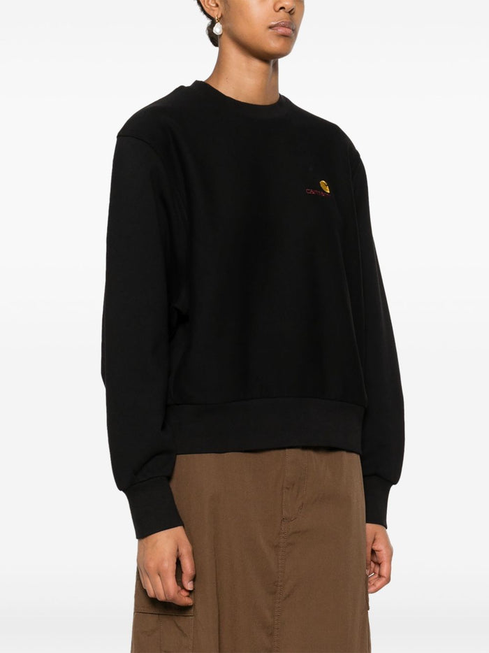 Carhartt Wip Sweatshirt Black Women 4