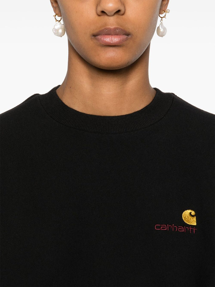 Carhartt Wip Sweatshirt Black Women 5