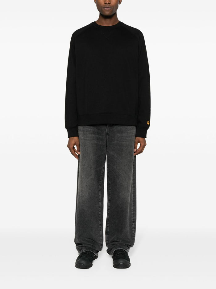 Carhartt Wip Felpa Nero Uomo 3
