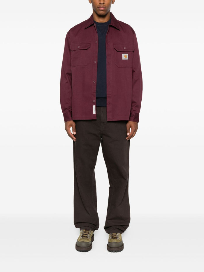 Carhartt Wip Micro Script Herren Sweatshirt Blau 2