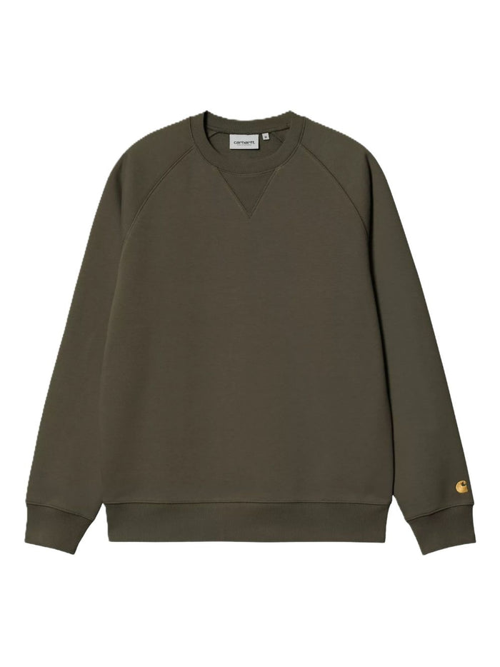 Carhartt Wip Felpa Verde Uomo Chase 3