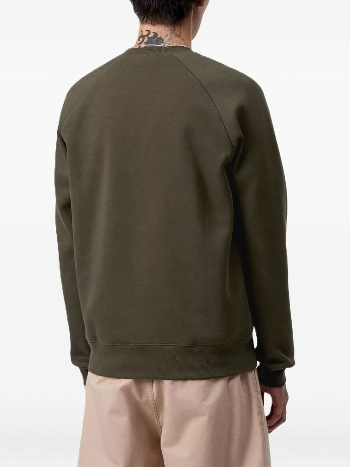 Carhartt Wip Felpa Verde Uomo Chase 2