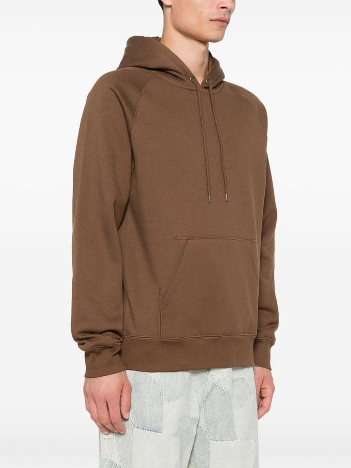 Carhartt Felpa Marrone Uomo Cappuccio 2