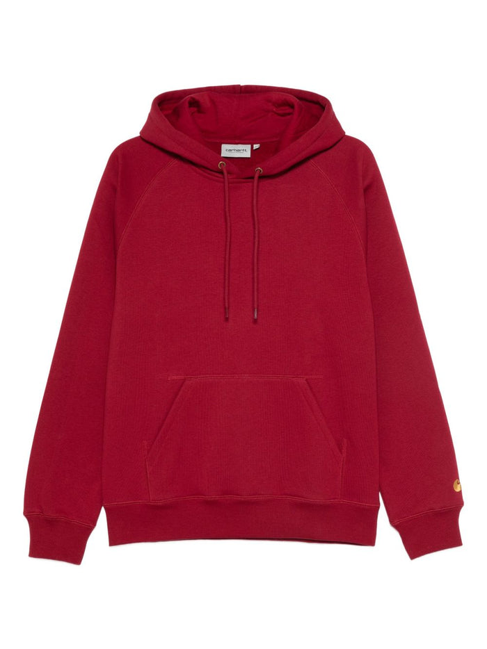 Carhartt Wip Chase Herren Hoodie Rot 5