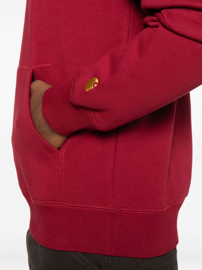 Carhartt Wip Chase Herren Hoodie Rot 4