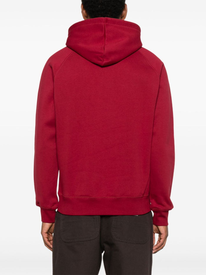 Carhartt Wip Chase Herren Hoodie Rot 3