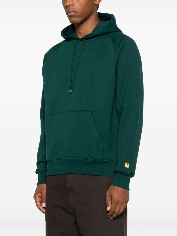 Carhartt Wip Herren Sweatshirt Chase in grün 1