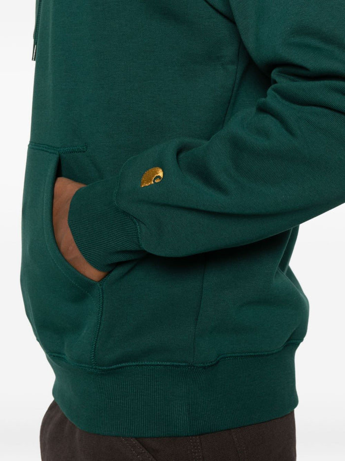 Carhartt Wip Herren Sweatshirt Chase in grün 4