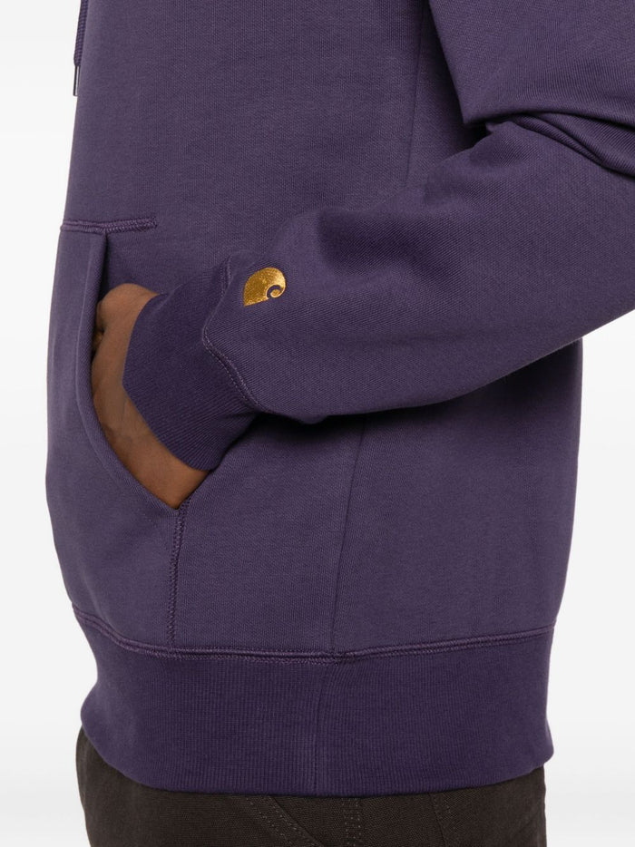 Carhartt WipHerren Kapuzenpullover in lila 4