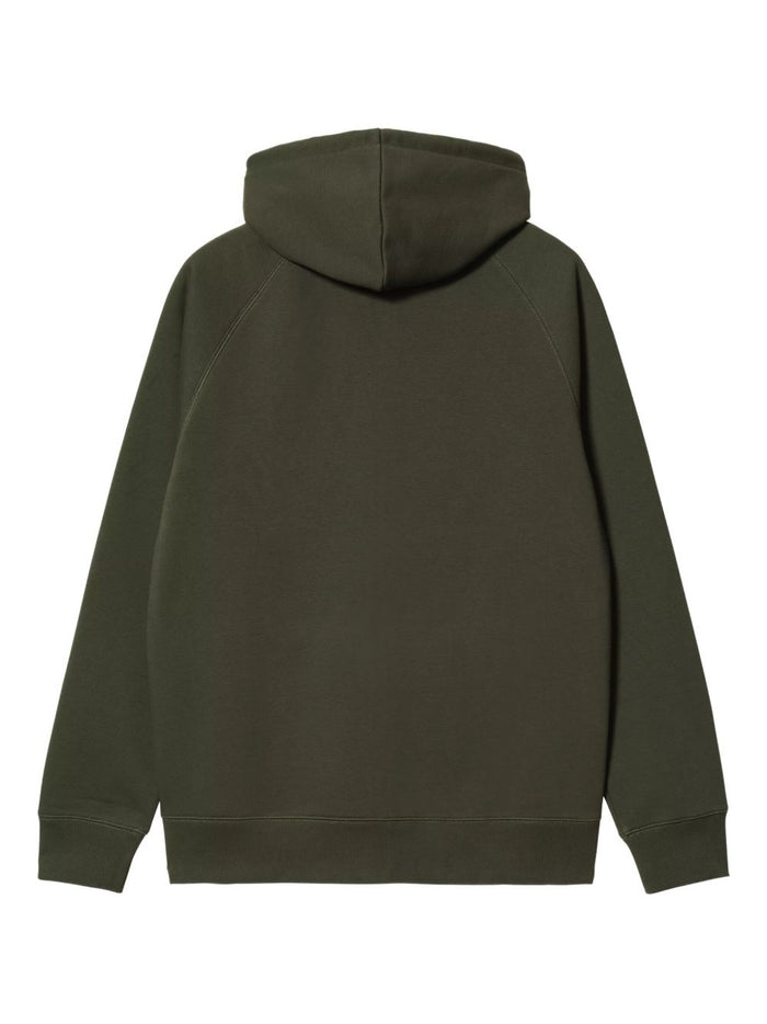 Carhartt Wip Herren – Sweatshirt mit Reißverschluss in grün 2
