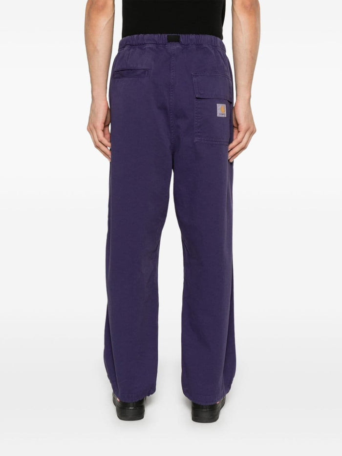 Carhartt Pantalone Viola Uomo Hayworth 3