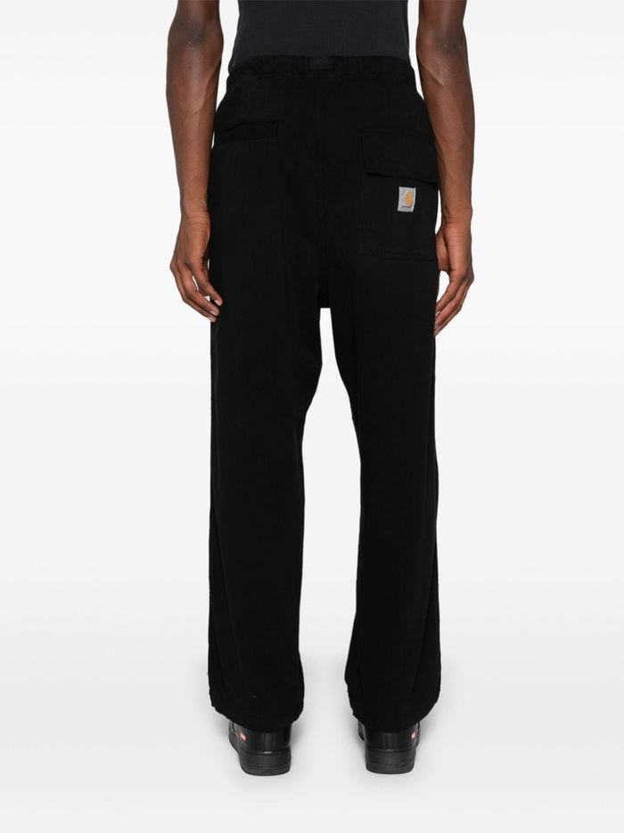 Carhartt Pantalone Nero Uomo Hayworth 3