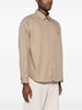 Carhartt Camicia Beige Uomo Ricamo Logo 2