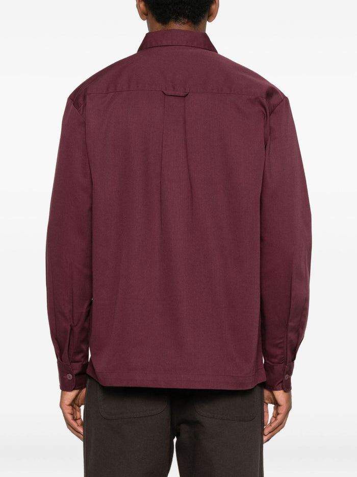 Carhartt WIP Master Shirt Burgunderhemd für Herren 5